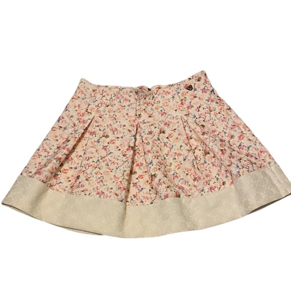 Teenie Weenie all that bear RARE rose garden floral pleated Mini Skirt | Small - Picture 1 of 14